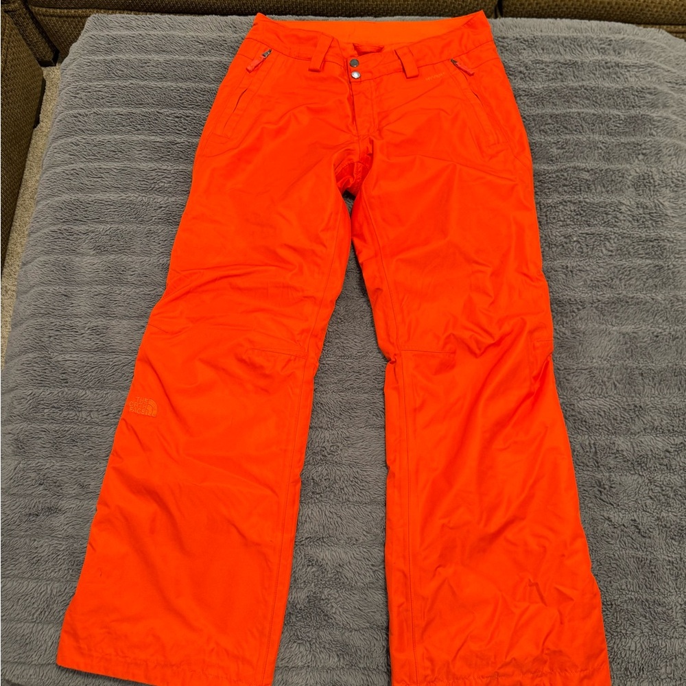 The North Face Womens Bright Orange ski Pants